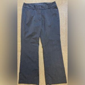 Reitmans Petite pinstriped pants with slanted front pockets women’s size 8